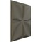 Ekena Millwork 19 5/8in. W x 19 5/8in. H Riley EnduraWall Decorative 3D Wall Panel Covers 2.67 Sq. Ft. WP20X20RLISG - alternate 2
